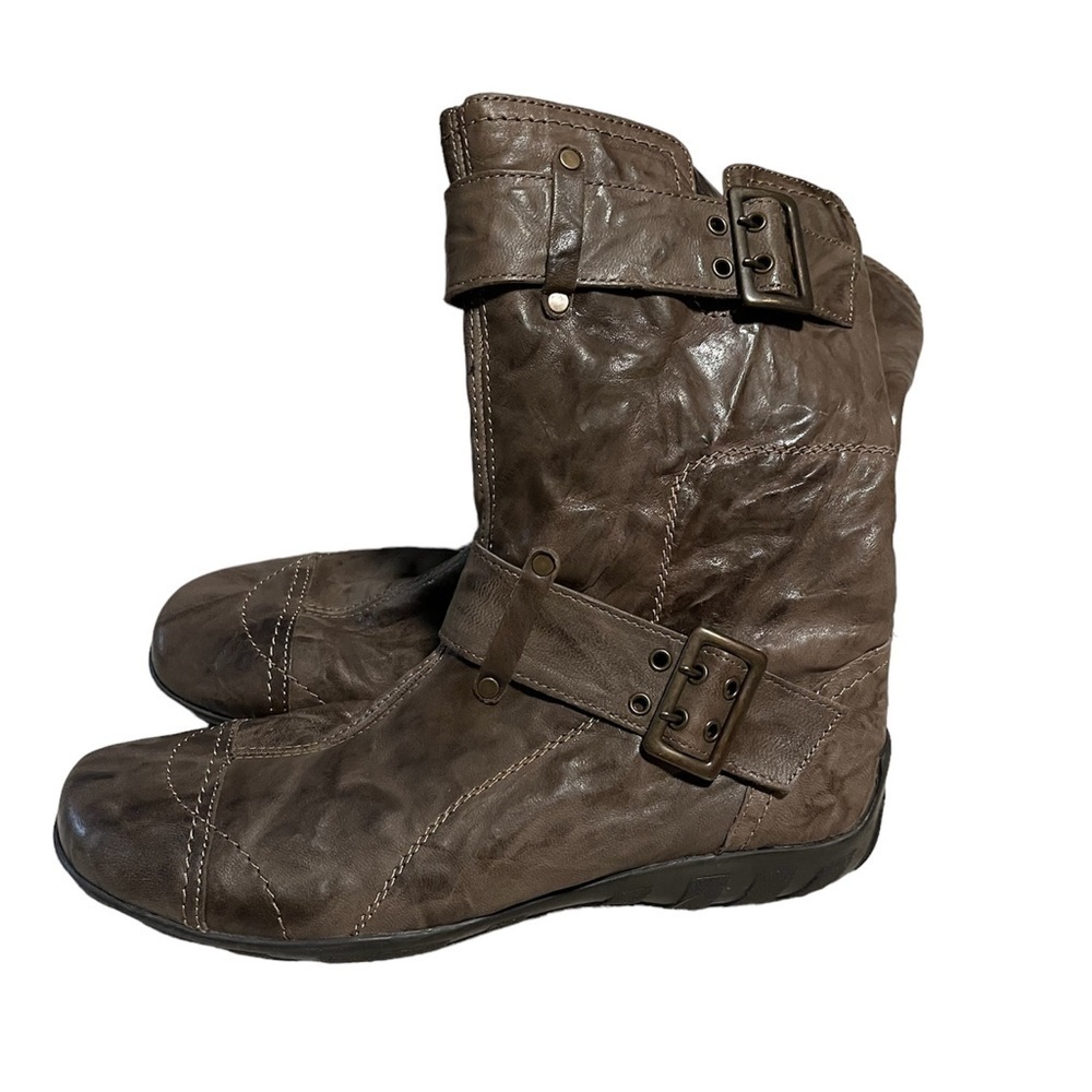 Rieker Scotland Zip Up Side BootsSz 10 (2) (42)